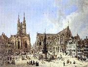 Domenico Quaglio Domenico Quaglio Braunschweig Altstadtmarkt 1834 Spain oil painting artist